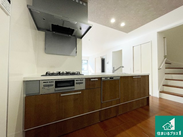 京都市伏見区淀生津町　第1期　新築一戸建てのその他|スライド式の収納！浄水器付きシャワー水栓！