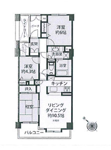志木北野の間取り