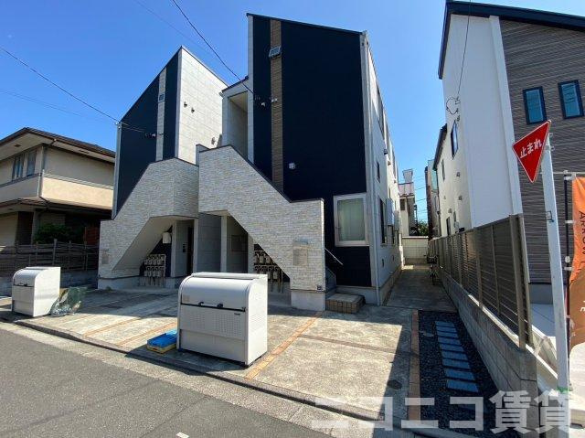 板橋区三園１丁目のアパートの外観
