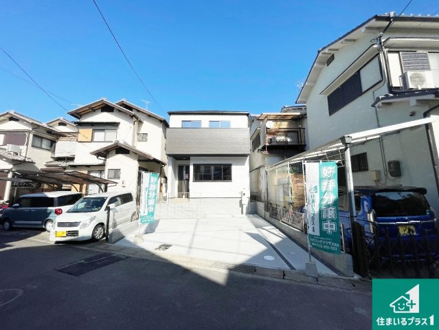 京都市伏見区淀生津町　第1期　新築一戸建ての外観|お客様に長く安心して住んでいだだける事にこだわった家づくり！住んでからのアフターサービスにもしっかりと取り組んでいます！