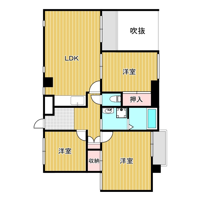 メゾンさつきの間取り
