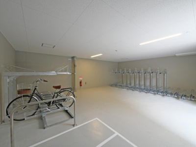 【その他共用部分】 | エスリードレジデンス大阪福島シティスクエア | 駐輪場です。