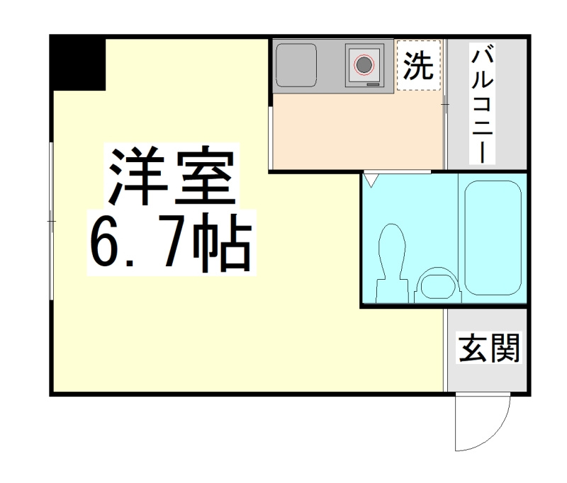 サルナートなかはらの間取り