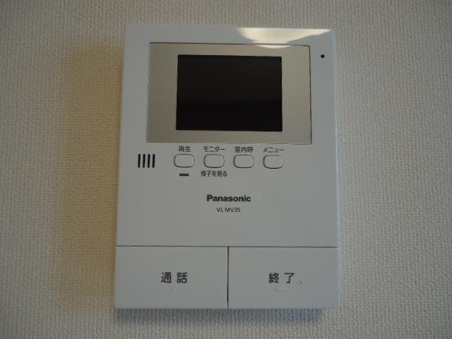 カーサ　ボヌールのセキュリティ|カメラ付インターホン