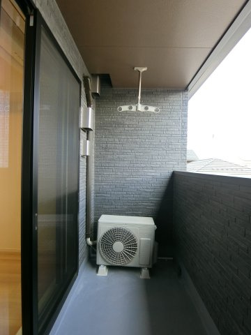 カトル　セゾン　Ａのバルコニー