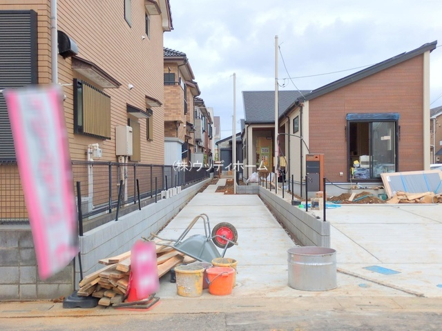 越谷市袋山　新築一戸建て　2号棟の外観