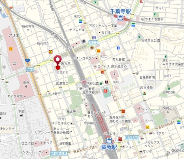 プチメゾン　ケイの地図|★案内図★