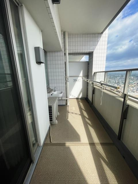 プラウドタワー住吉のバルコニー