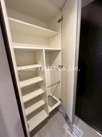 クレストコート堂島の収納|たっぷりとした収納スペースです