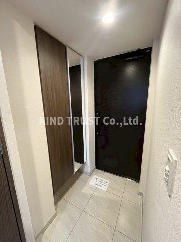 クレストコート堂島の玄関|ゆったりとした玄関です