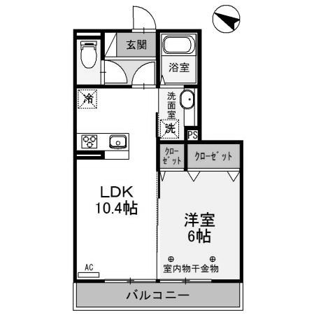 【間取り】 | メゾンアイリス