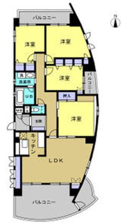 リアライズ芦屋東山の間取り