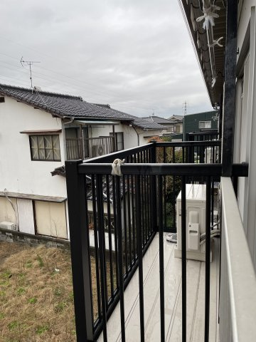 つばきコーポのバルコニー