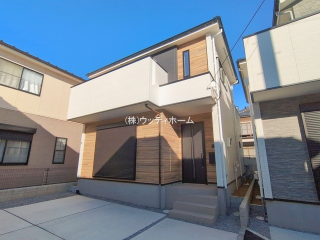 越谷市千間台西23期　新築一戸建て　1号棟の外観