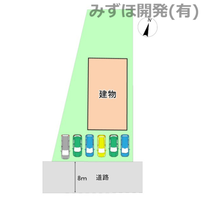 天童市大字干布339番3の区画図