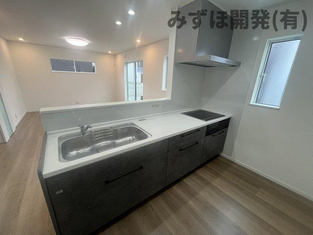 天童市大字干布339番3のキッチン|10/14撮影　丁寧に建築しております。