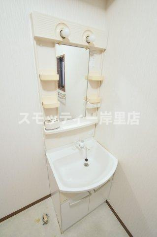 TOMORROW・COURT　A・Bの洗面所