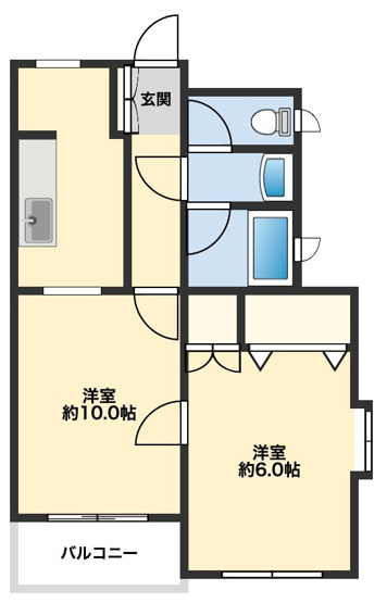 【間取り】 | ベルゴールド | 3F間取り図