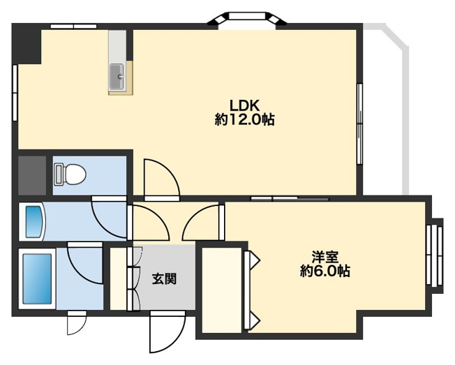 【間取り】 | ベルゴールド | 4F間取り図