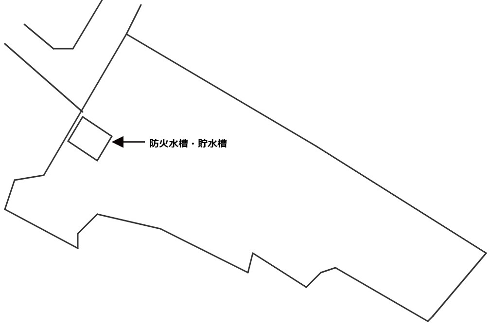 土浦市真鍋4丁目　工場の地図