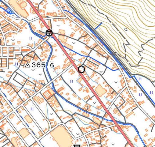 千曲市レストラン・コインランドリー・倉庫の地図