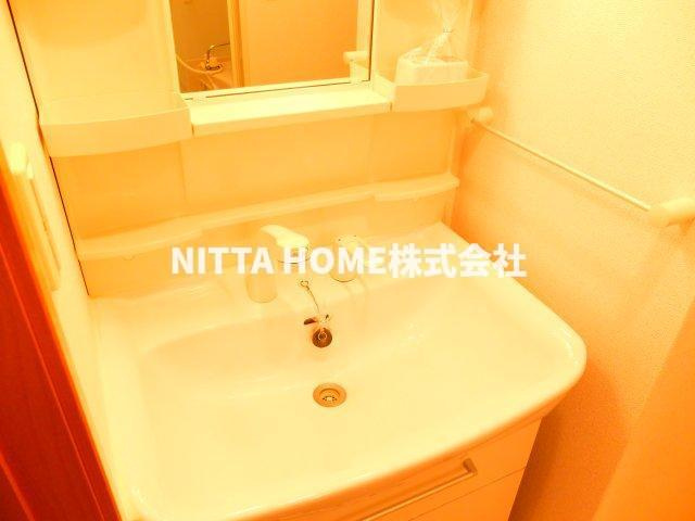 グリーン・エコーⅡの洗面所|人気の独立洗面化粧台＊