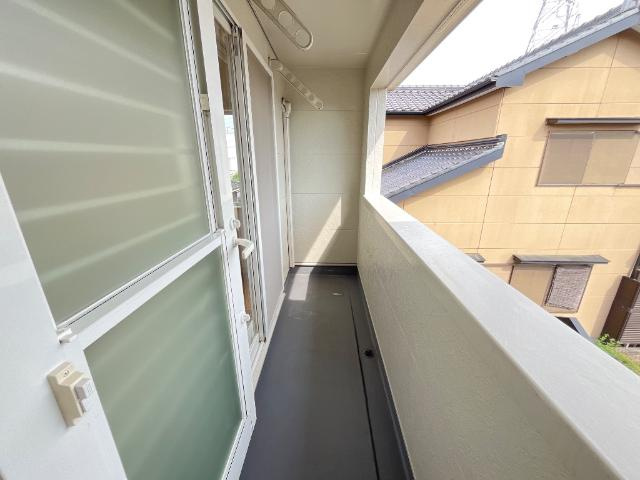 シャルムＡ　　刈谷市近郊の賃貸はクラスホームのバルコニー|ベランダ