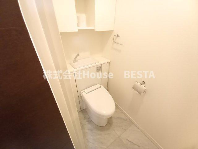 プレジール三ノ宮のトイレ