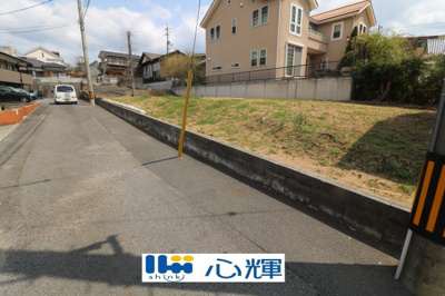 【前面道路含む現地写真】 | 東梶返一丁目土地（接道無し）67坪