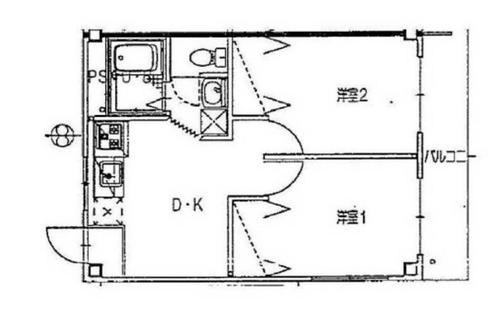 静岡県磐田市西貝塚　一棟売マンションの間取り