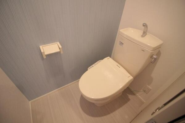 名古屋市天白区野並２丁目の一棟アパートのトイレ| 