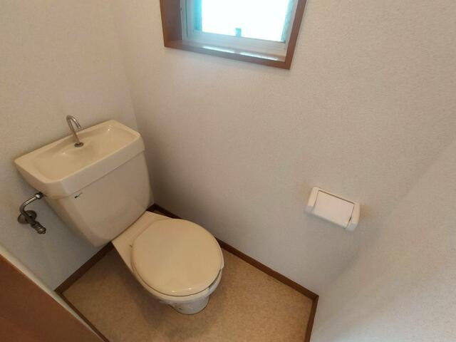 名古屋市中川区かの里１丁目の一棟マンションのトイレ| 