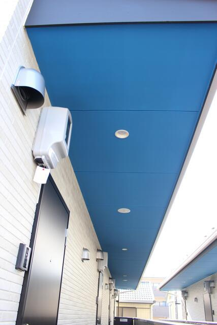 名古屋市中村区高道町１丁目の一棟アパートのバルコニー| 