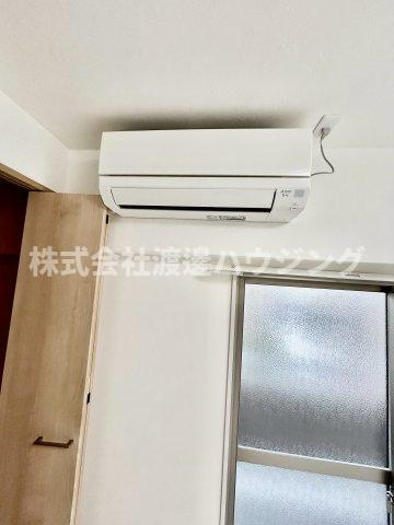 淡路マンションの設備|エアコン付き