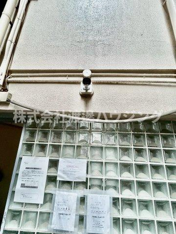 淡路マンションのセキュリティ|防犯カメラ付き