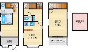 日の出町戸建の間取り