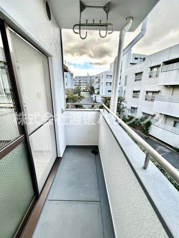 アビタシオン千里のバルコニー