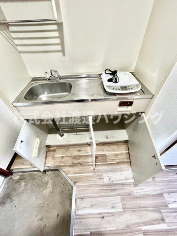 アビタシオン千里のキッチン|キッチン下収納