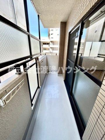 第13関根マンションのバルコニー