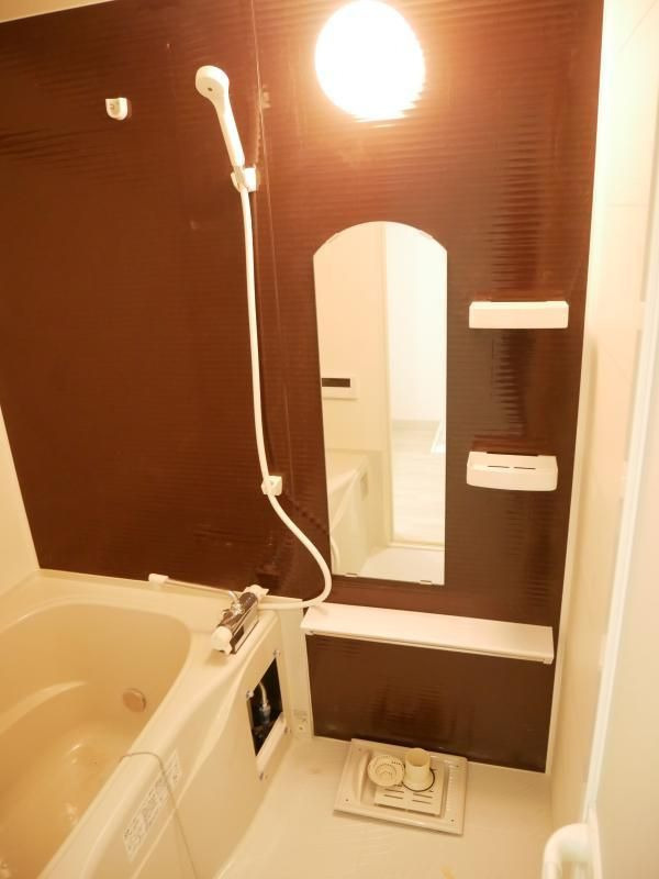 ブレス唐人町駅前の浴室