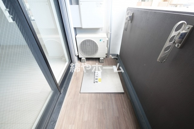 S-RESIDENCE緑橋駅前のバルコニー|バルコニー付きです