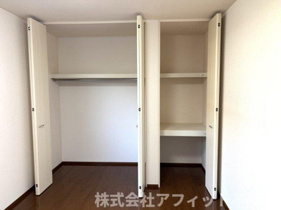 【収納】 | LIONESS Ⅱ | 洋室6帖のクローゼット