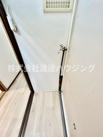 内代町3丁目貸家の設備|室内洗濯機置場