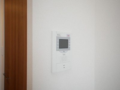 【セキュリティ】 | スプランディッドV | モニター付きインターフォンです