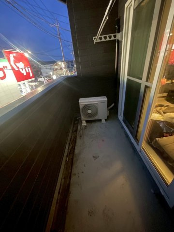 桐生市三吉町戸建のバルコニー