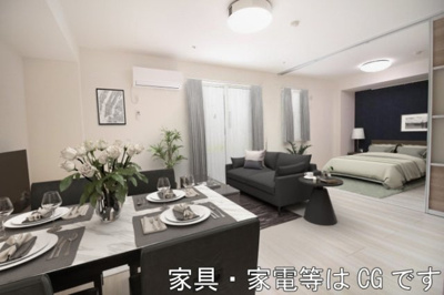  | D-ROOM野間大池 | リビング【家具・家電はCG】