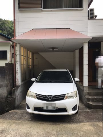 海南市重根・中古戸建・54688の駐車場