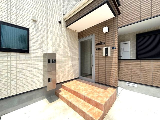ALEGRIA道明寺Ⅱのエントランス