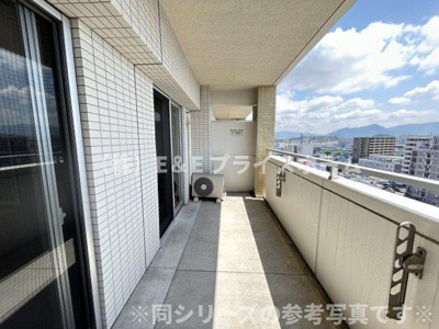 【バルコニー】 | 仲介手数料半額！HPに初期費用掲載！「プライスホーム」で検索！リアンシエルブルー東比恵