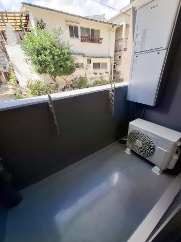 グランヴィル芦屋西のバルコニー